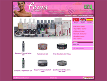 Tablet Screenshot of femacosmetic.com.tr